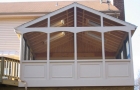 open rafter porch