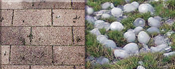 roof damage from hail