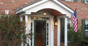 Custom Designed Porticos & Porches Northern VA Virginia Washington DC Maryland MD