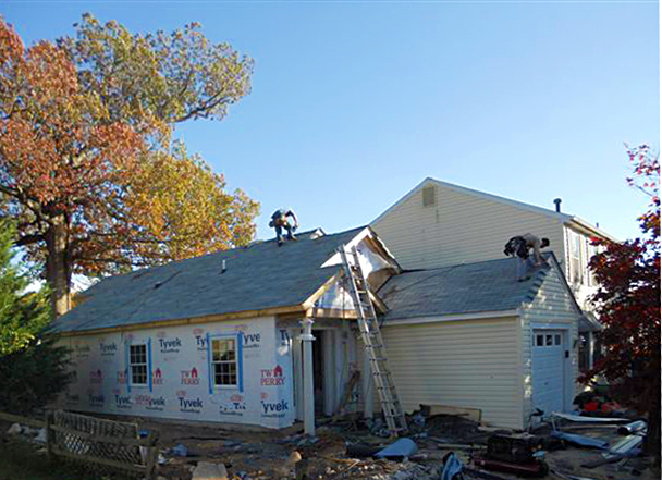 roof on new addition Silver Spring MD