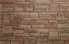 terra rose stone veneer siding